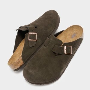 BNWT Birkenstock Bostons Mocha Clogs / EU 38 / 7-7.5 Regular